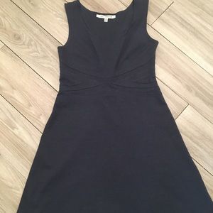 MAX STUDIO Navy Fit & Flare Dress